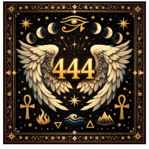 444 Oracle/Tarot Cloth (22" x 22")