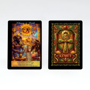 Crown of Kemet Jumbo Oracle Cards (3.5” x 5”)
