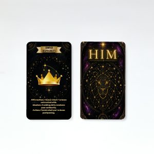 HIM: Cosmic Alignment Oracle Cards (2.75" × 4.75")